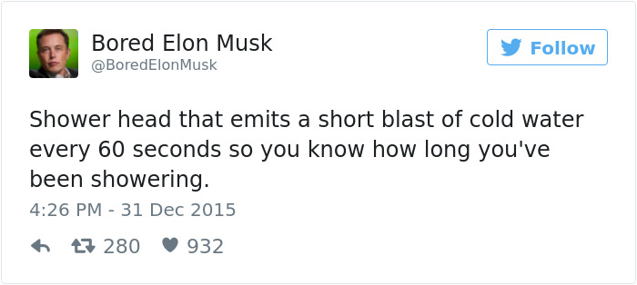 Bored Elon Musk Tweets
