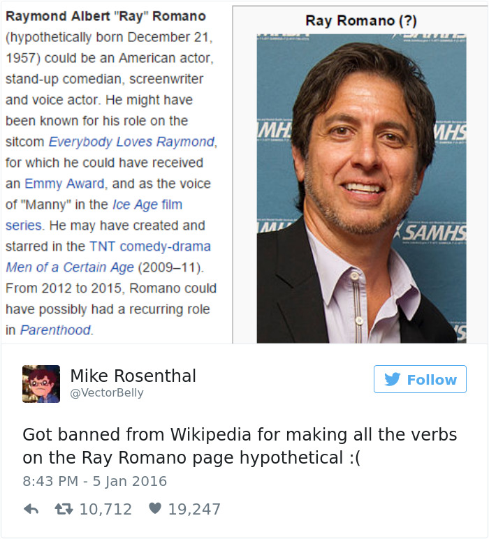 Funny Wikipedia Edits