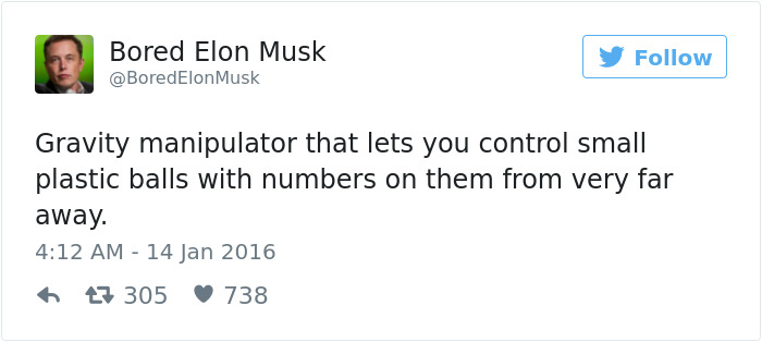 Bored Elon Musk Tweets