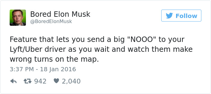 Bored Elon Musk Tweets