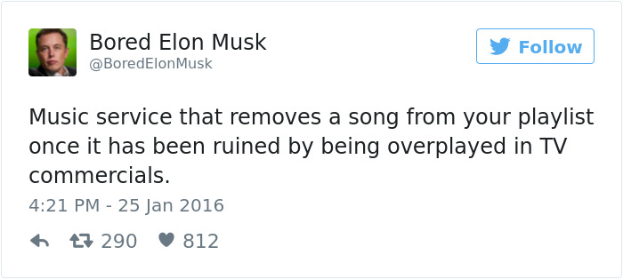 Bored Elon Musk Tweets