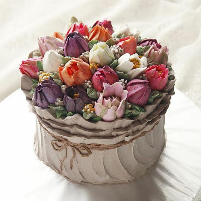 Flower Cakes For You ..to Celebrate The Return Of Spring Flower Cakes For You ..to Celebrate The Return Of Spring