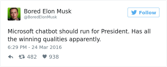 Bored Elon Musk Tweets