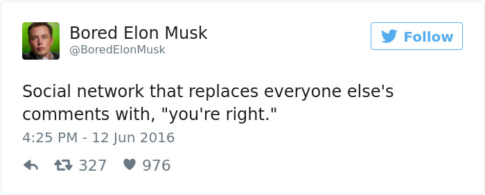 Bored Elon Musk Tweets