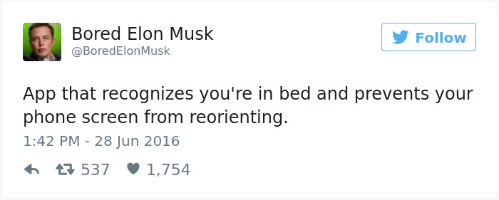 Bored Elon Musk Tweets