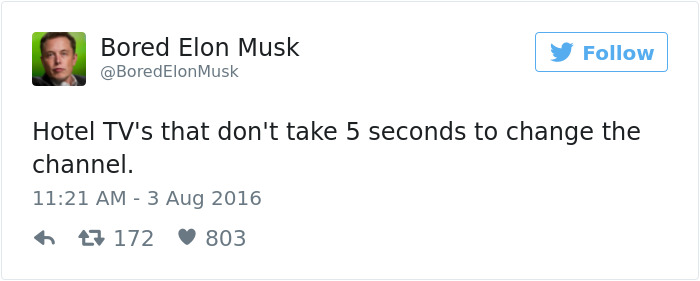 Bored Elon Musk Tweets