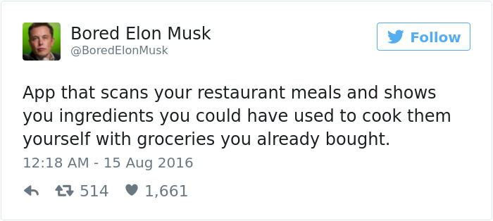 Bored Elon Musk Tweets