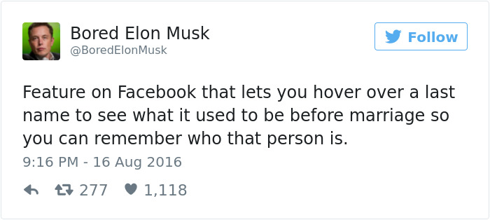 Bored Elon Musk Tweets