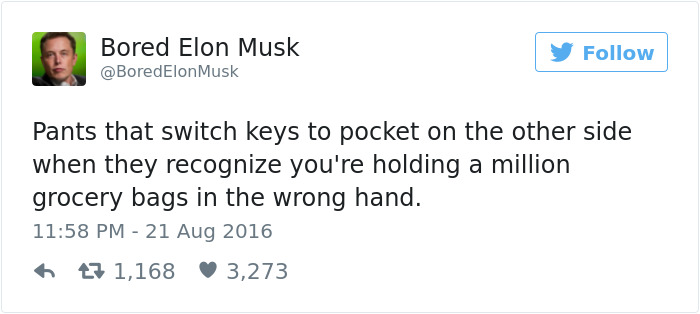 Bored Elon Musk Tweets
