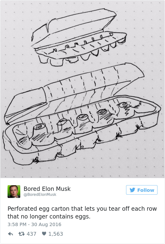 Bored Elon Musk Tweets