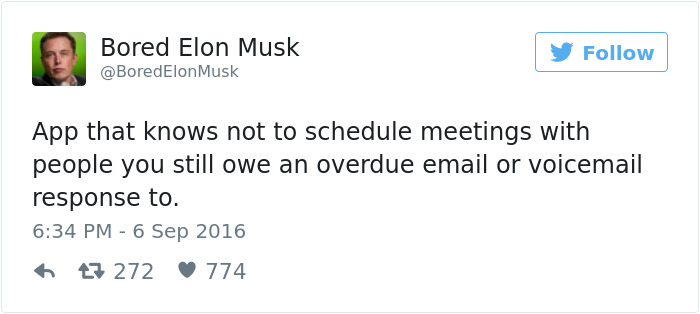 Bored Elon Musk Tweets