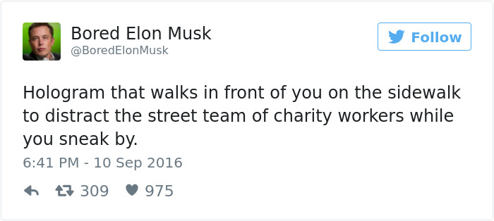 Bored Elon Musk Tweets