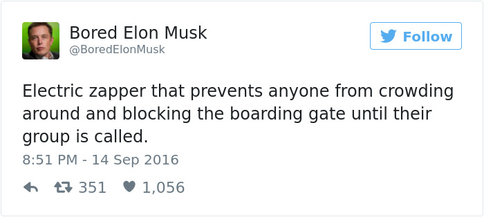 Bored Elon Musk Tweets