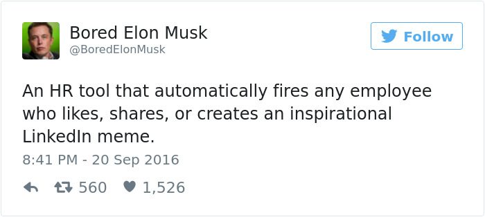 Bored Elon Musk Tweets