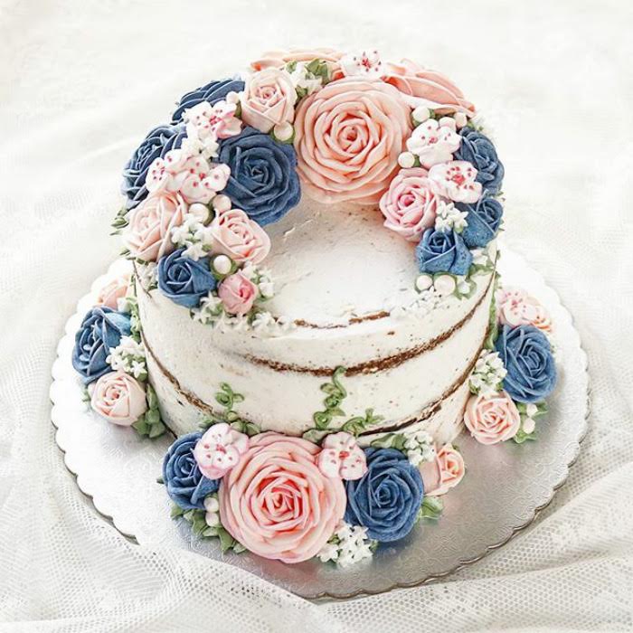 Flower Cakes For You ..to Celebrate The Return Of Spring
