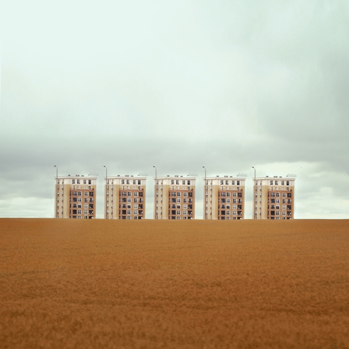 I Made Surreal Collages Featuring Home Architecture In Romania