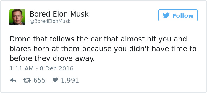 Bored Elon Musk Tweets
