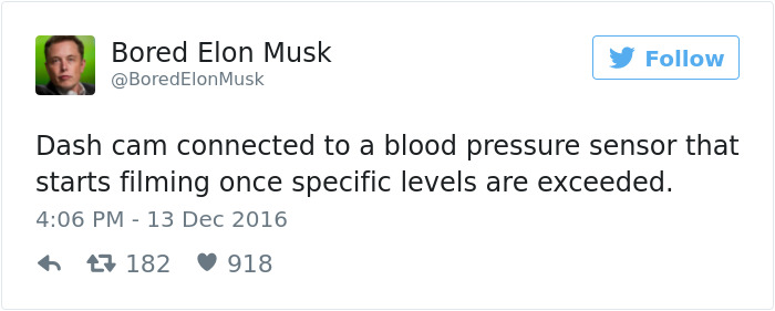 Bored Elon Musk Tweets