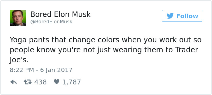 Bored Elon Musk Tweets