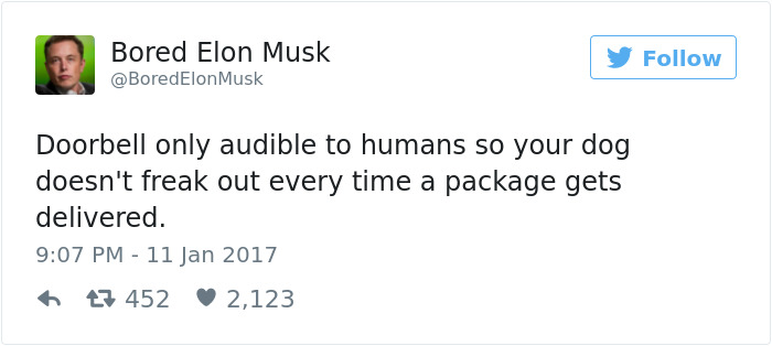 Bored Elon Musk Tweets