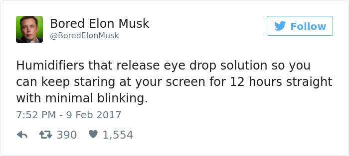 Bored Elon Musk Tweets