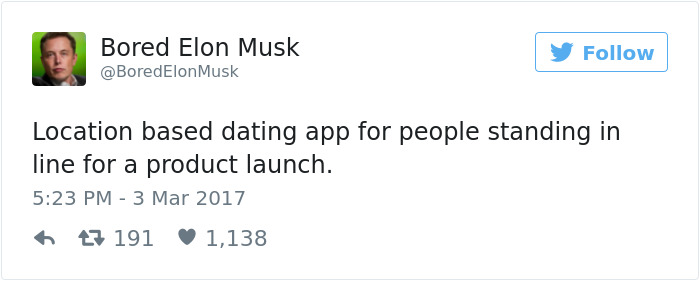 Bored Elon Musk Tweets