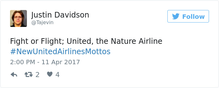 United Airlines Motto