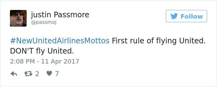 United Airlines Motto