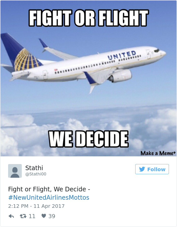 United Airlines Motto