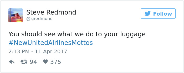 United Airlines Motto