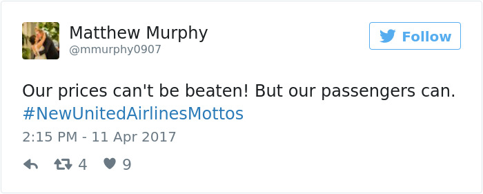 United Airlines Motto