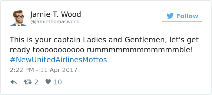 United Airlines Motto