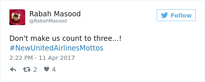 United Airlines Motto