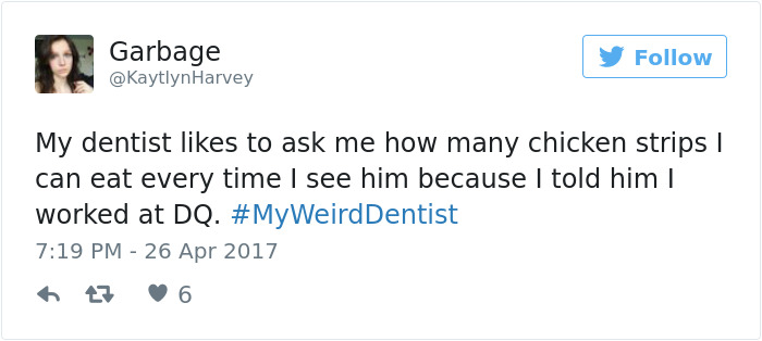 My Weird Dentist Tweets