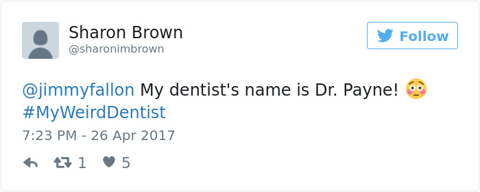 My Weird Dentist Tweets