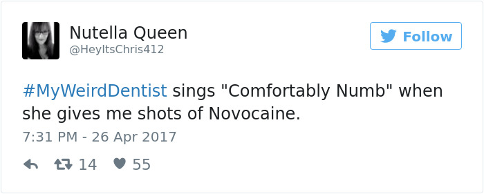My Weird Dentist Tweets