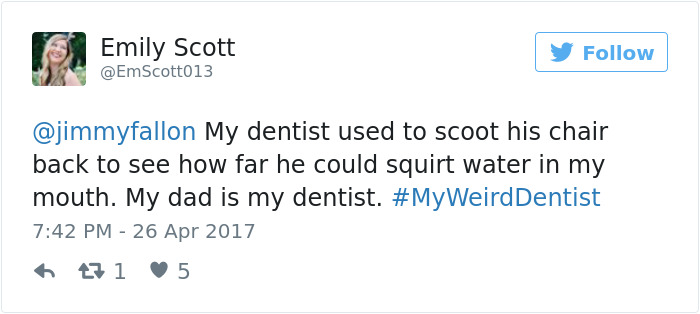 My Weird Dentist Tweets