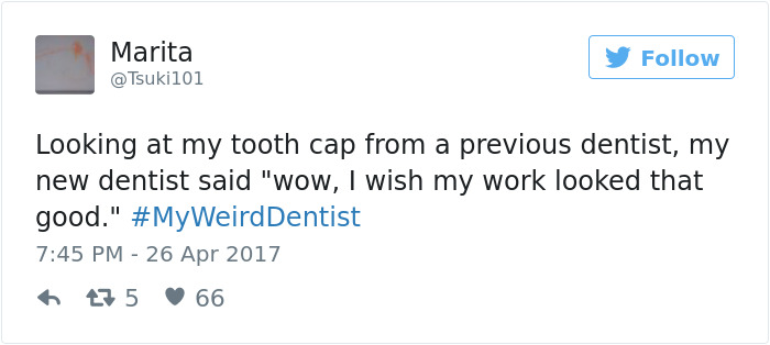 My Weird Dentist Tweets