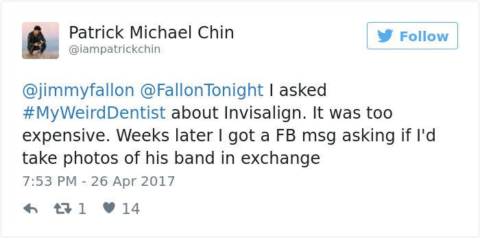 My Weird Dentist Tweets