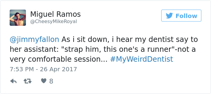 My Weird Dentist Tweets