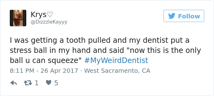 My Weird Dentist Tweets