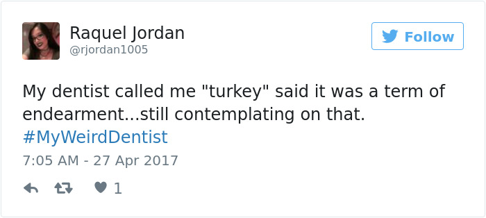 My Weird Dentist Tweets