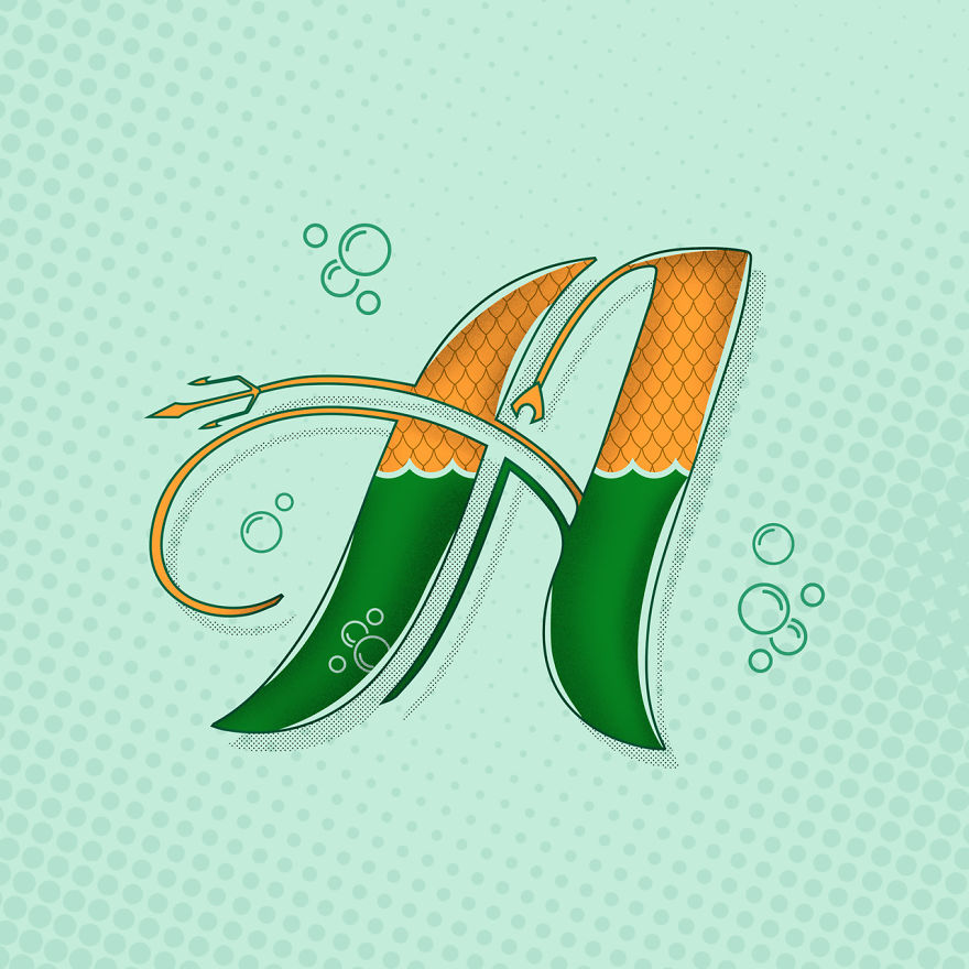 I Combined My Interest For Comics With My Love For Minimalist Illustrations In The Superheroes Alphabet Series