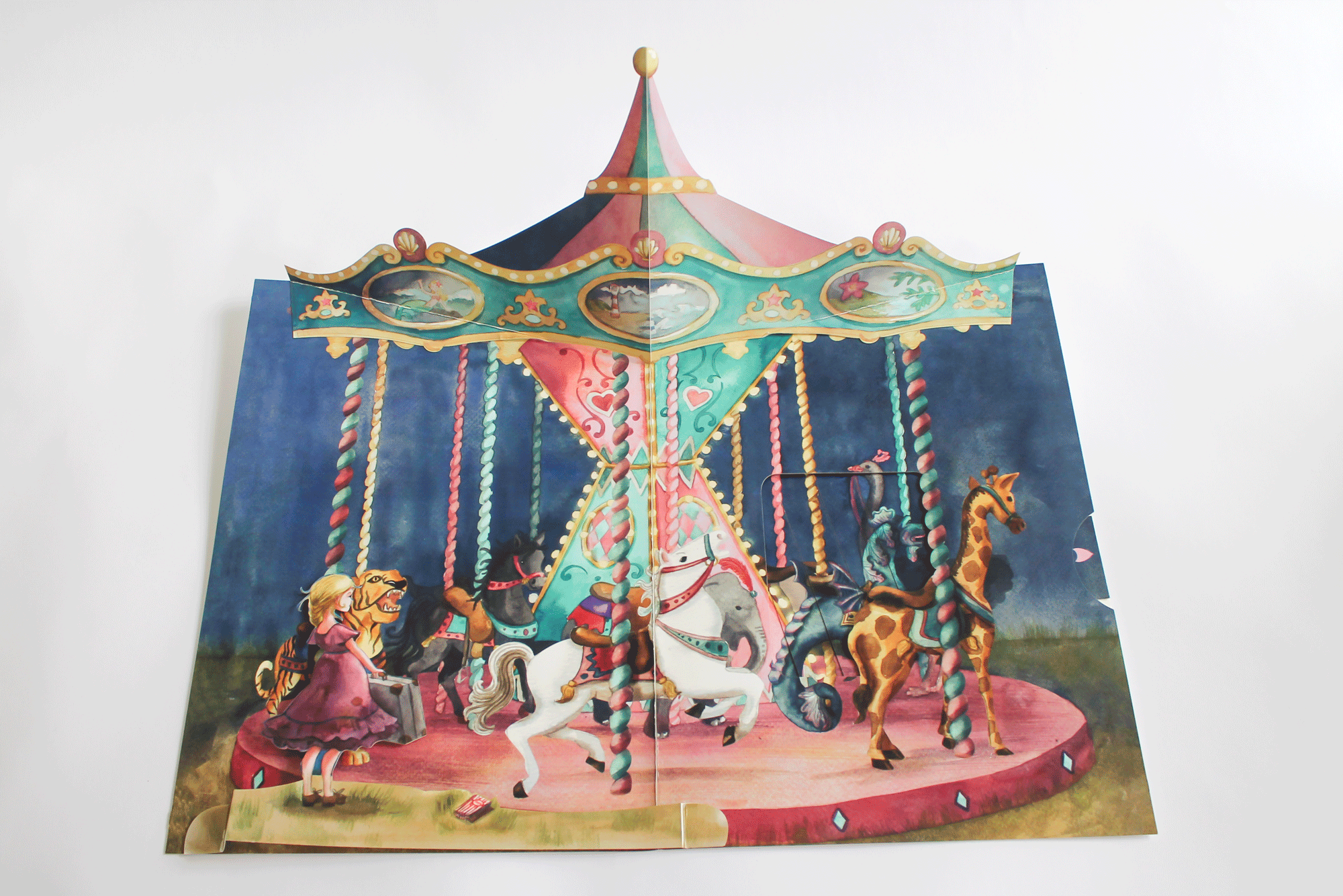 A Pop-Up Book Of A Vintage Circus A Pop-Up Book Of A Vintage Circus