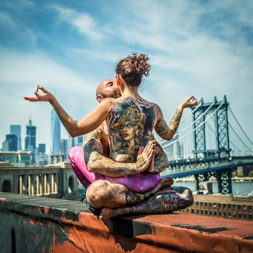 "yoga And The City"- Incredible Photo Project By Alexey Wind