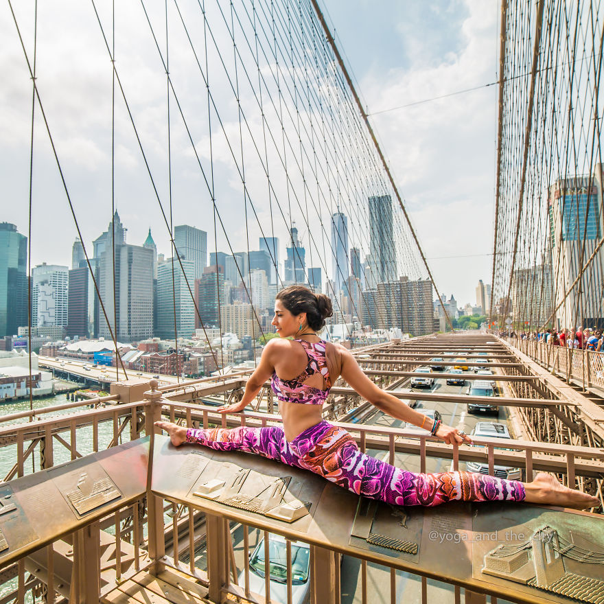 "yoga And The City"- Incredible Photo Project By Alexey Wind