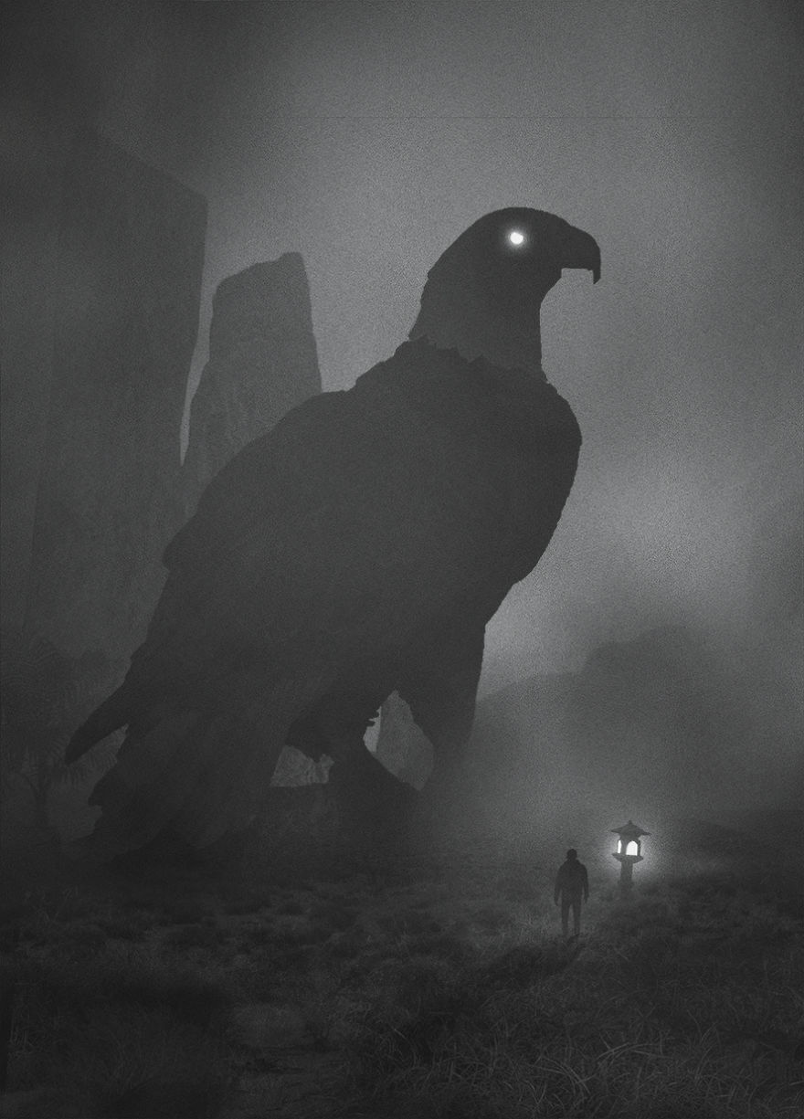 Artist Create Imaginary World To Illustrate His Depression, And It's Freaking Awesome!