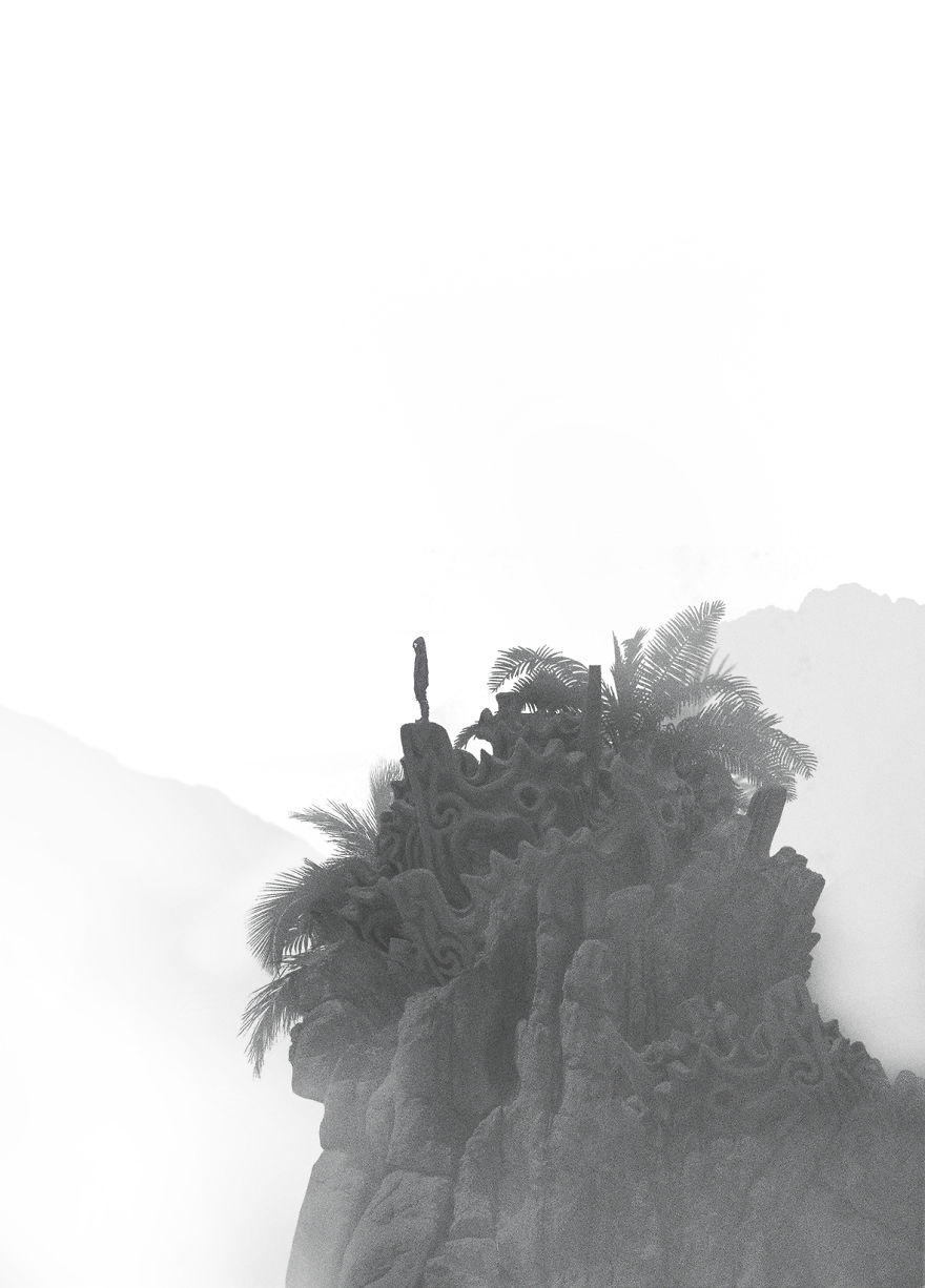 Artist Create Imaginary World To Illustrate His Depression, And It's Freaking Awesome!