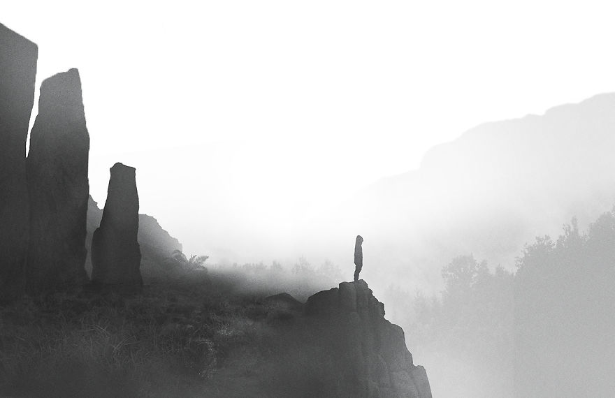 Artist Create Imaginary World To Illustrate His Depression, And It's Freaking Awesome!