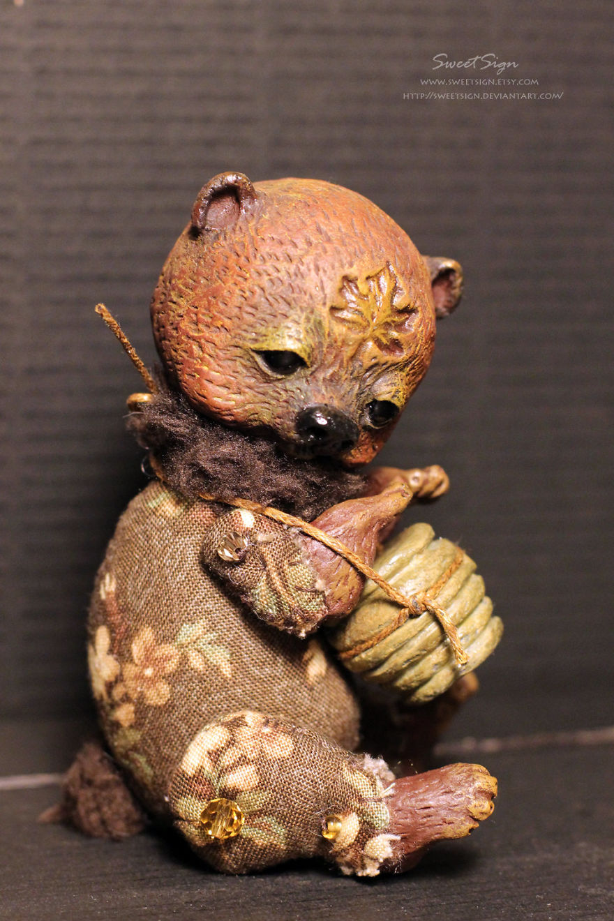 Axolotl Baby, Ooak Poseable Doll